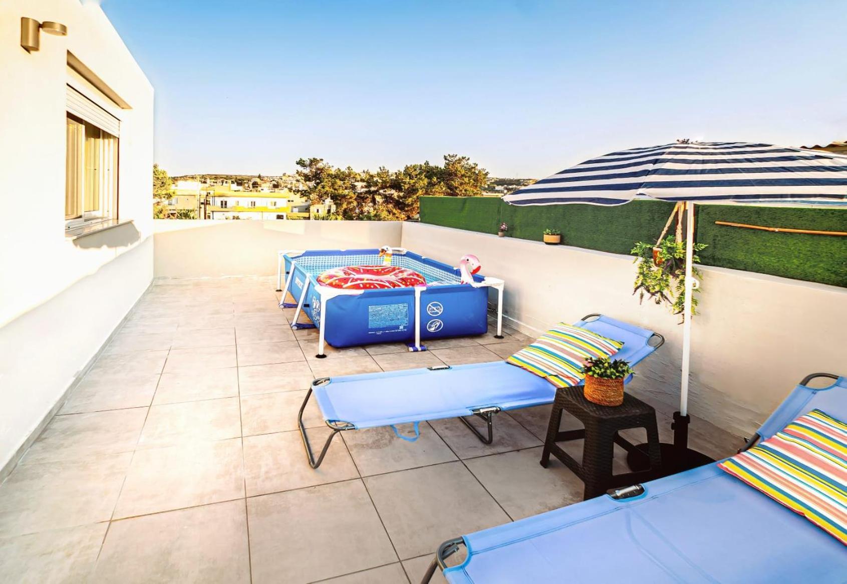 Appartement Holiday House Heraklion & Roof Garden Extérieur photo